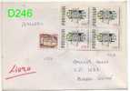 PORTUGAL # 1132 + 1413x4 - Used 1991 - Caixa # 8 - Cartas & Documentos