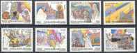 Vatican Vatikaan 1986 Yvertn° LP PA 75-82 *** MNH Cote 30 € Voyages De Jean-Paul II - Poste Aérienne