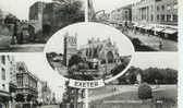 ANGLETERRE, EXETER, Multivues, écrite, Timbrée, De 1953 - Exeter