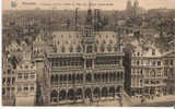 BELGIQUE - BRUXELLES - CPA - N°113 - Panorama Pris De L'Hôtel De Ville Vers L'Eglise Sainte-Oudule - Panoramische Zichten, Meerdere Zichten