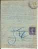 REF LPU8 - FRANCE - CARTE LETTRE PNEUMATIQUE SEMEUSE CAMEE 30c VOYAGEE - Pneumatiques