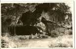 Cpp 64 Pyrénées Atlantiques Entrée Des Grottes De SARE Au Pays Basque Cachet BEHOBIE Carte Photo Portrait Adr Mériel - Sare