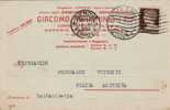 GENOVA  15.27.1930 - Card Cartolina - " Com.rio In Salumi Giacomo Arrighini "  Firma - Reclame