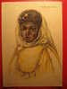HOLANDA NEDERLAND 1957 Bussum To Dordmecht ? Voor Het Kind Negerinnetje SAHARA Tarjeta Postal Postcard - Spanische Sahara