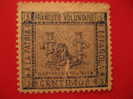 5 Centimos Franqueo Voluntario A La Patria Española Ilustracion Filatelica Leon Lion Viñeta Poster Stamp Label Filipinas - Filipinas