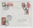 Sweden - Greenland - Denmark Cover With Stamps And Cancels From All 3 Countries October 1970 - Covers & Documents