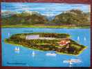 Chiemsee Herreninsel - Panoramamontage - Chiemgauer Alpen