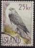 Iceland 1960 - Icelandic Falcon - 25 Kr. - Oblitérés