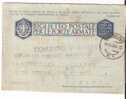 36669)biglietto Postale Per Le Forze Armate In Franchigia Verso Catania + Annullo Militare N°1 - Poststempel