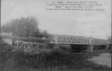 55. REVIGNY. BATAILLE DE LA MARNE.1914. LE PONT DE LA LIGNE DE VOUZIERS DETRUIT PAR LE GENIE FRANCAIS.GRUE. - Revigny Sur Ornain