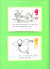 PHQ113 1998 Edward Lear - Set Of 4 Mint - PHQ Karten