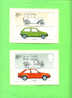 PHQ63 1982 British Motor Cars - Set Of 4 Mint - PHQ Karten