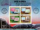 Briefmarken-Messe Essen Polarfahrt Zeppelin Corea 2047/0, 6ZD+ KB O 70€ - Zeppelines