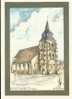 60 THOUROTTE - Eglise   - Illustration Yves Ducourtioux - Thourotte