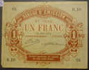 Lille 59 1franc Pirot 59-1589 TB - Notgeld