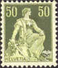 Switzerland #139 Mint Hinged 50c From 1908 - Nuevos