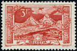 Switzerland #182 XF Mint Hinged 3fr Red From 1918 - Ungebraucht