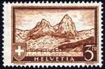 Switzerland #209 Mint Hinged 3fr Orange Brown From 1931 - Ongebruikt