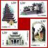 2007-28 CHINA HISTORICAL SITES IN 3 GORGES RESERVOIR AREA 4V STAMP - Unused Stamps