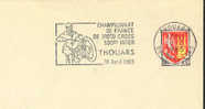 1965 France  79 Thouars    Motociclismo Motocyclisme Motorcycling  Motocross Sur Lettre - Motorbikes