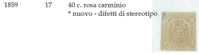 Antichi: Ducato Di Modena Governo Provvisorio  Anno 1859 - N° 17 - 40 Cent. Rosa Carminio - Nuovo Ottimamente Marginato - Modène