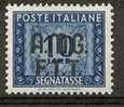 1947-49 TRIESTE A SEGNATASSE 10 LIRE MH * - RR589 - Postage Due
