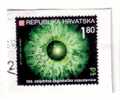 VIEW OF THE SKY 100th Anniversary Of The Zagreb Astronomical Observatory ( Croatia Stamp On Paper ) Astrology Astrologie - Astrologie