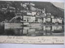 Lago Di Lugano Gandria  1812 E. Goetz 1904 Bateau A Aube Paddle Boat " Lugano " - Gandria 