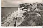 MESNIL VAL 76 La Plage Vue Du Belvèdère Editions Terrier Carte Dentelée Véritable Photo - Mesnil-Val