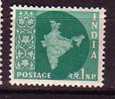 J3752 - INDE INDIA Yv N°71 * - Unused Stamps