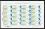 South Korea KPCC2086 Louis Braille Birth 200th Anniv. Visual Impairment, Handicapé, Full Sheet - Handicap