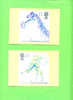 PHQ137 1991 Dinosaurs - Set Of 5 Mint - PHQ Karten