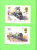 PHQ81 1985 Famous Trains - Set Of 5 Mint - Cartes PHQ