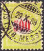 Switzerland J28a Used 500c Yellow Green Postage Due From 1884-97 - Segnatasse