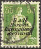 Switzerland 3O15 Used Intl. Labor Bureau 35c Official From 1923 - Dienstzegels