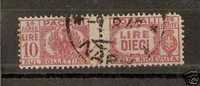 1946 LUOGOTENENZA USATO PACCHI POSTALI 10 LIRE - RR1130 - Postal Parcels