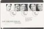 Great Britain-2002 The Golden Jubilee FDC - 2001-2010 Decimal Issues