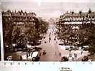 FRANCE PARIS OPERA E AUTO BUS  V1936 CI1909 - Transport Urbain En Surface