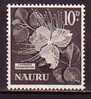 P3786 - BRITISH COLONIES NAURU Yv N°50 ** FLEURS - Nauru