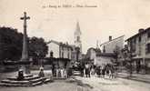 C - 435  -    BOURG  - De  -THIZY    -     (  69  )    .     Place  Gonnard   . - Thizy