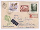 HUNGARY - Envelope, First Day, Airplanes / Airmail, Recommendation, Esperanto, 1957. - FDC