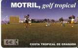 CP-248 MOTRIL GOLF TROPICAL DE FECHA 3/02 Y TIRADA 131500 - Commemorative Advertisment