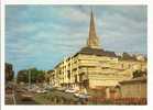 Fontenay Le Comte: Eglise Notre Dame Et La Rue Georges Clemenceau, Automobile (10-310) - Fontenay Le Comte