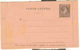 Monaco - Carte-lettre Storch-Sinais H 1 - Cote 40 Euros - Postal Stationery