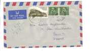 Inde India - Lettre 1/03/1976 - Calcutta Paris - By Air Mail - Covers & Documents