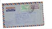 Inde India - Lettre 28/08/1953 - Calcutta Bruxelles - By Air Mail - Storia Postale