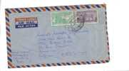 Inde India - Lettre 28/08/1953 - Calcutta Bruxelles - By Air Mail - Covers & Documents