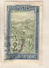 MADAGASCAR, 1908,Type "Transport En Filanzane", Yvert N° 109 ,2 F  Obl ; TB, Cote 1,70 Euros - Sonstige & Ohne Zuordnung