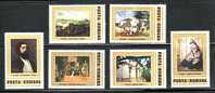 Romania Rumanien 1981, Mi 3810-3815, Theodor Aman Paintings --- MNH ** - Nuovi