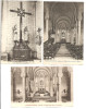 54 -Eglise De  NEUVES-MAISONS-lot De 3 Cartes- Intérieur De L'Eglise St-Antoine De Padoue  -   La Croix De Jérusalem - Neuves Maisons